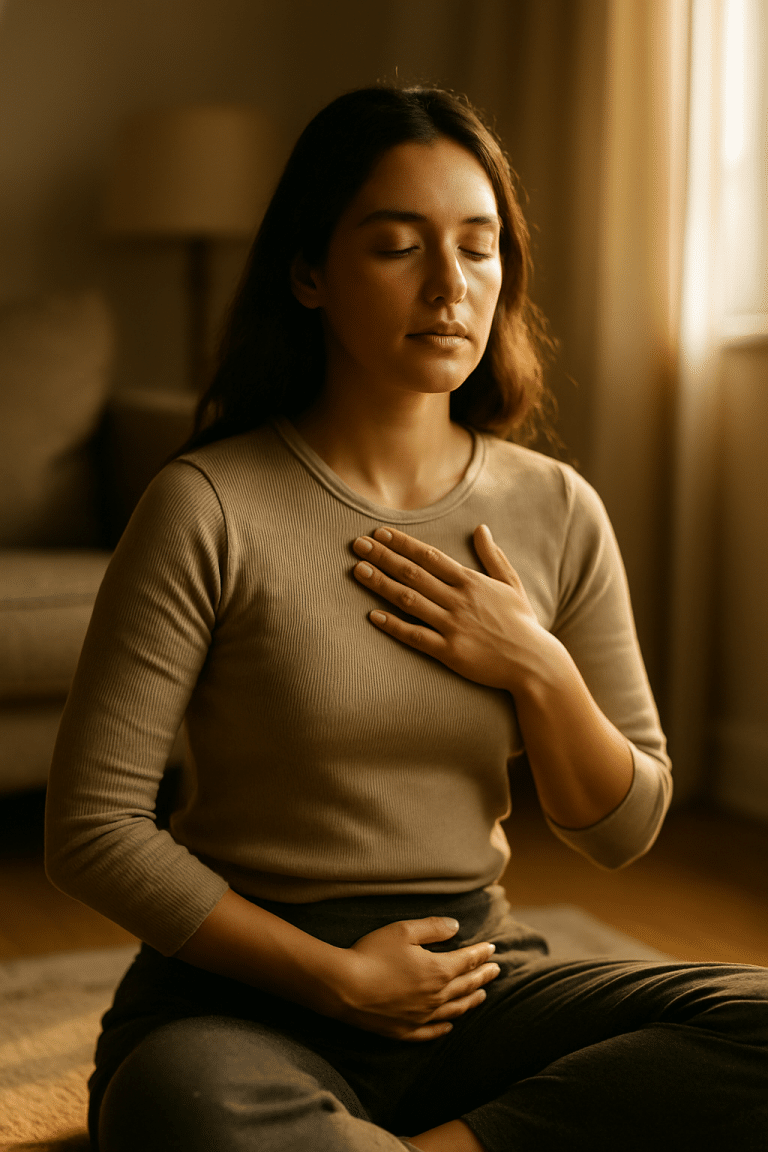 Slow breathing prayer calms your nervous system naturally