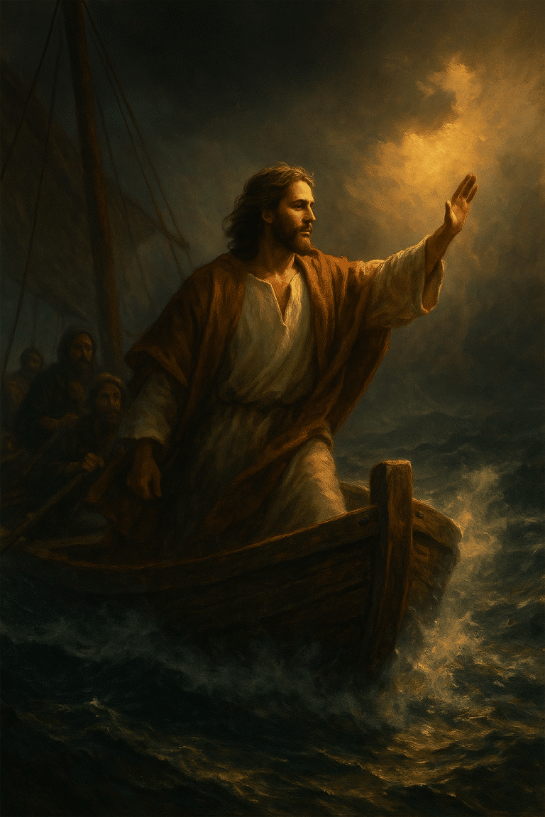 Christ over chaos calming your soul