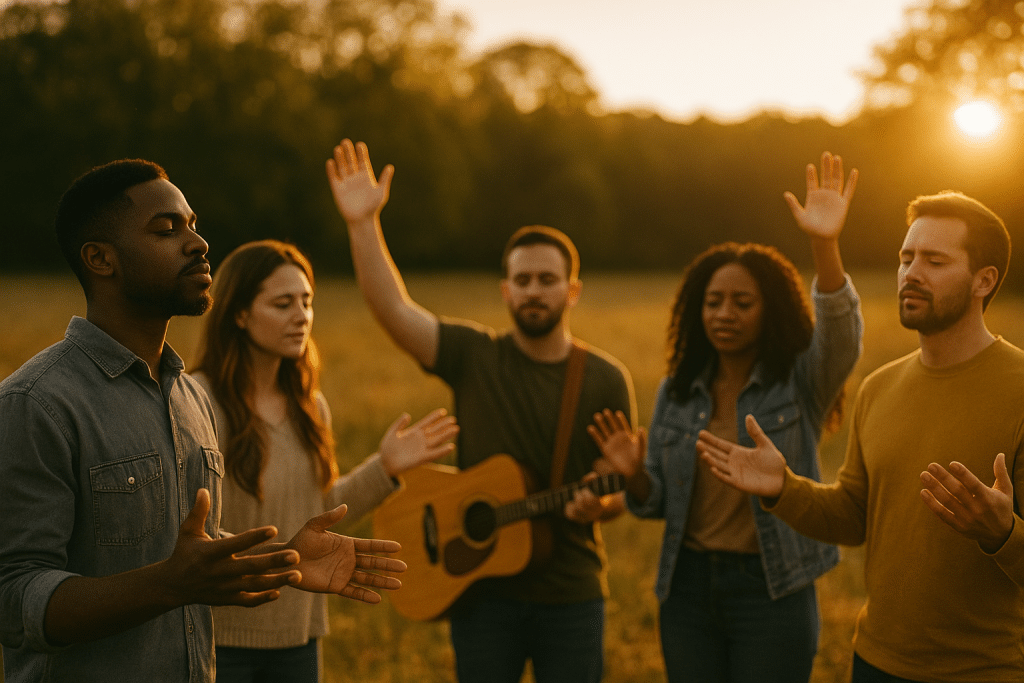 Community and creation amplify grounding benefits