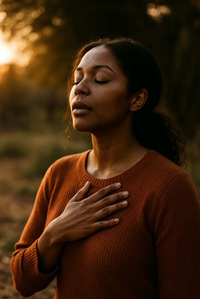 Breath prayer technique for God and anxiety