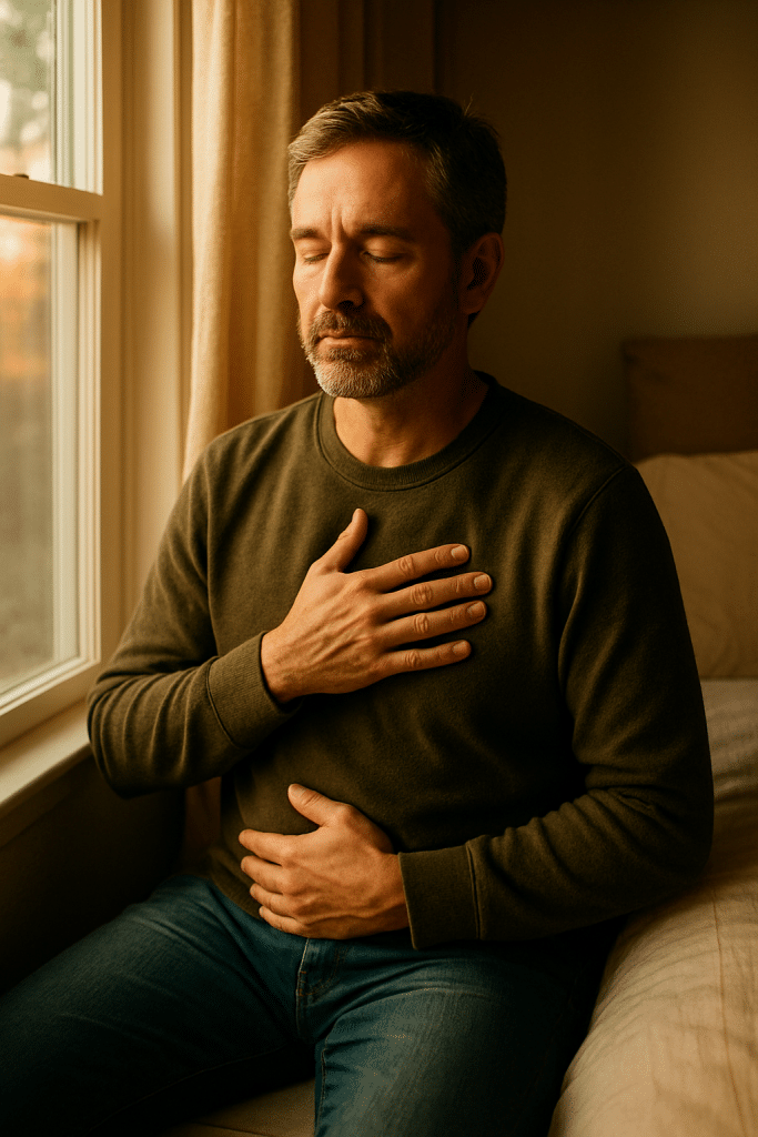 Breathing prayer calms a traumatized nervous system