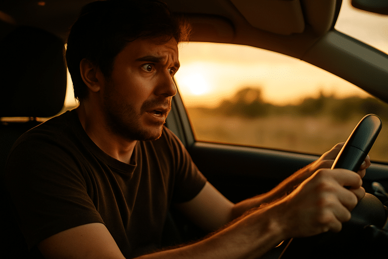 How to stop a panic attack while driving