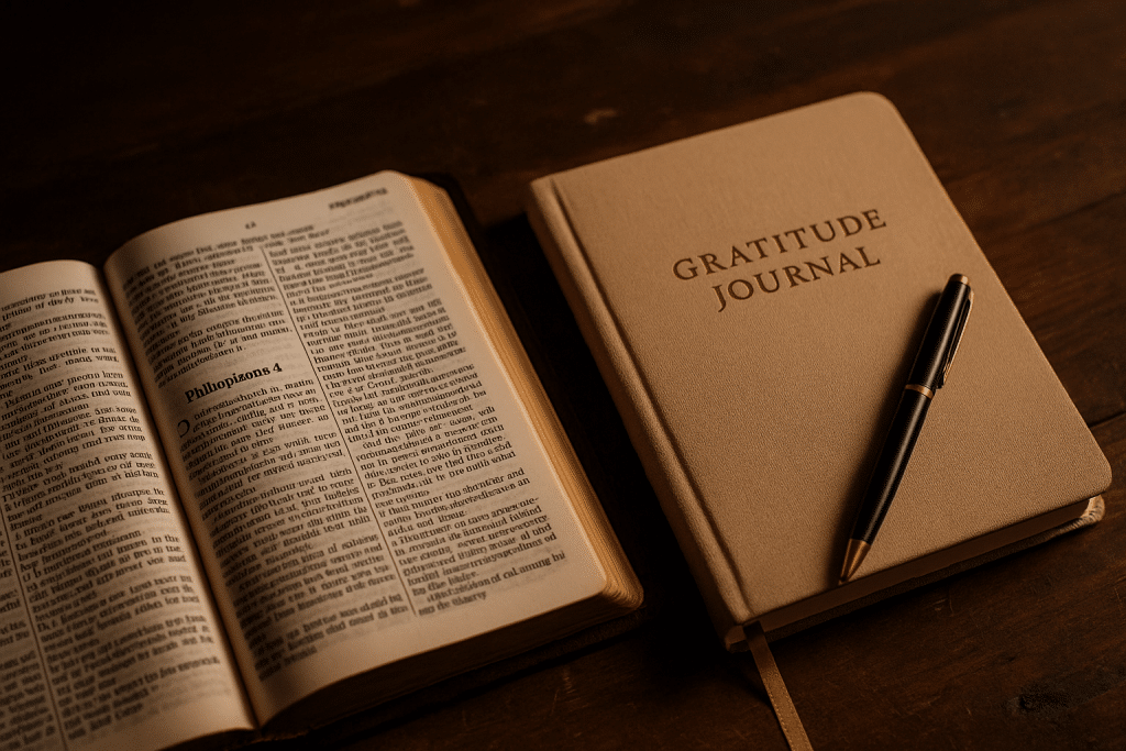 Journaling reinforces neural peace pathways.