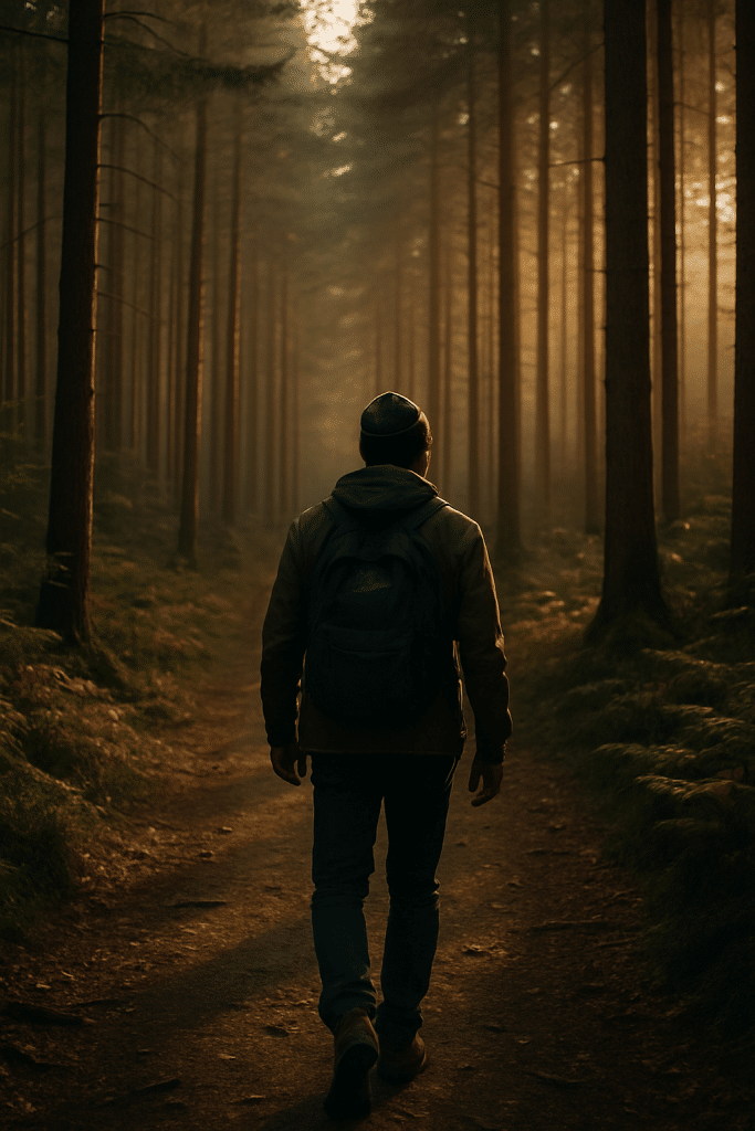 Emotional exhaustion spiritual renewal practices: a quiet walk can signal safety and start restoration.