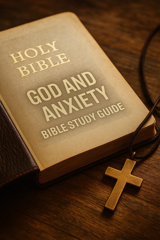 God and anxiety bible study guide—simple daily practices build steady peace.