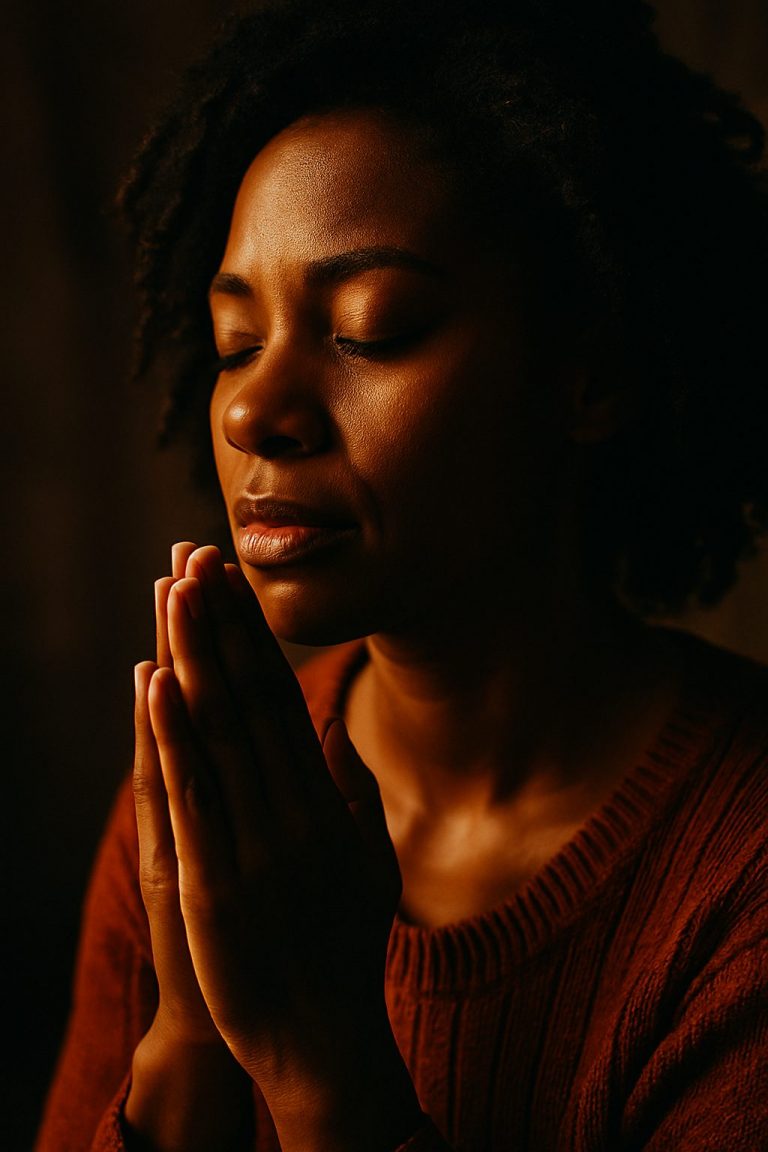 Guided deep breathing exercises for beginners can pair with prayer for calm.