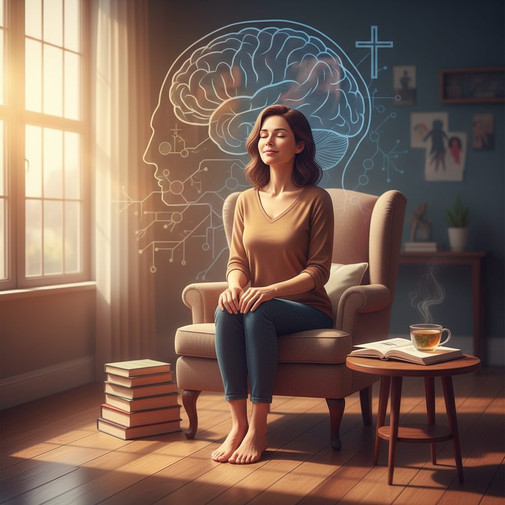 A woman learns how to stop a panic attack with grounding by first understanding its overwhelming physical and emotional sy...