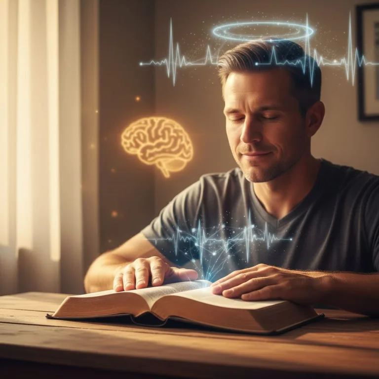 A person finds peace from the unseen mental battle by keeping the bible on the mind and renewing their thoughts.