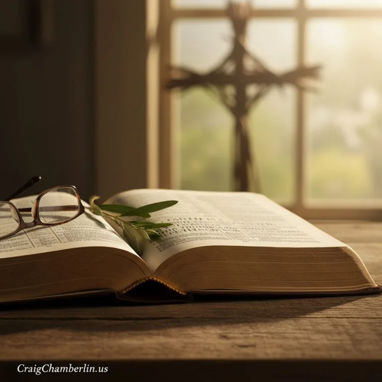 A close-up shot of an open Bible, illustrating a passage as the bible talks about faith and its true meaning.