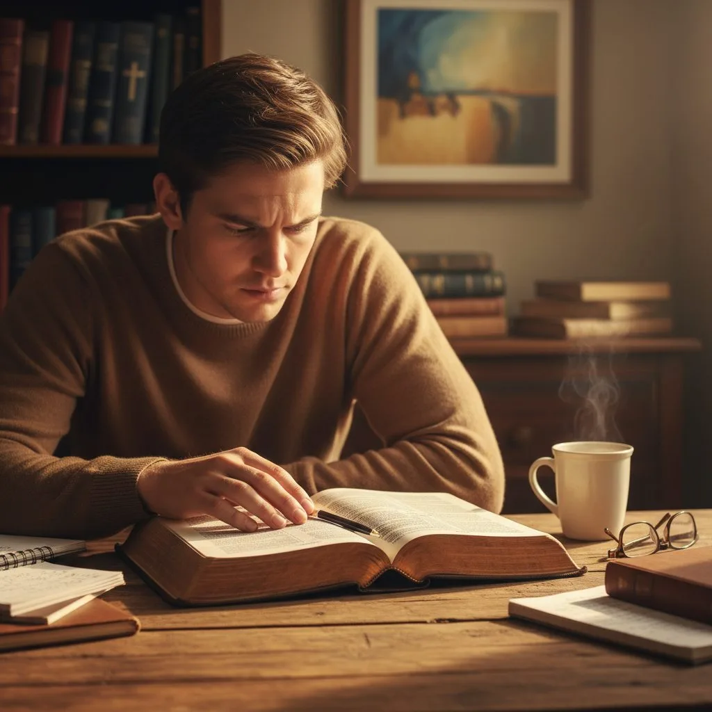 A thoughtful student of the scriptures seeking a deeper understanding of the bible god beyond simple caricatures.