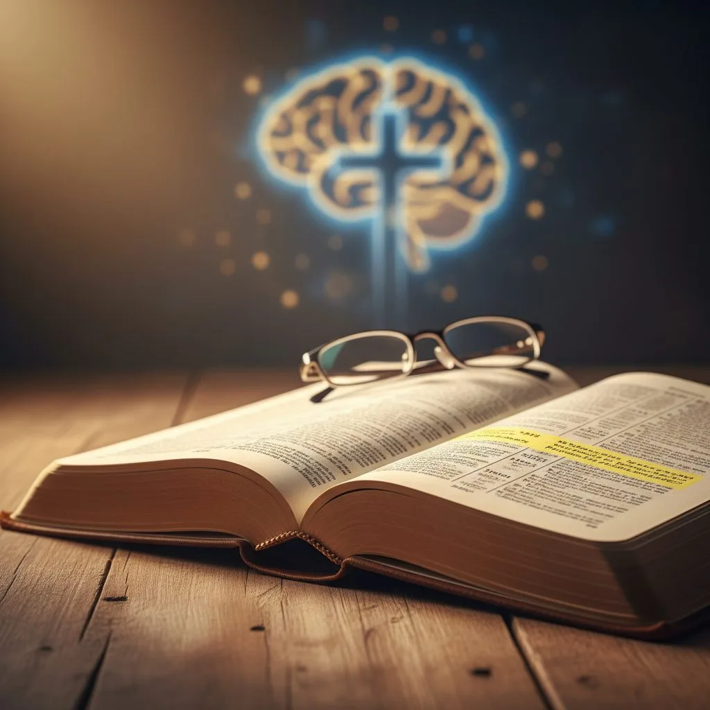 Discovering Hope and Strength in Healing Bible Verses An open Bible highlights specific verses for bible healing, with a soft, warm light shining on the page to symbolize hope.